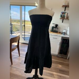 GAP Black Strapless Dress